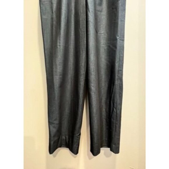 NWT Calvin Klein Wms Sleeveless Denim Jumpsuit Sz 4 V-Neck Back Zip $139 READ - Picture 4 of 7